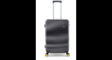National Geographic Harde Koffer / Trolley / Reiskoffer - 67 cm (Medium) - Abroad - Zwart - Zwart / Medium