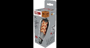 EMOS LED-lamp DECO SMOKED ST64 / E27 / 4,5 W (19 W) / 180 lm / vlam, Z57311