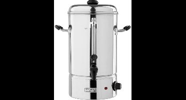 YATO Horeca Heetwaterdispenser / Glühweinketel - 9 Liter - 2000W - RVS Hoogglans - Regelbare Thermostaat (30-110°C) - Verborgen Verwarmingselement & Anti-Drup Kraan