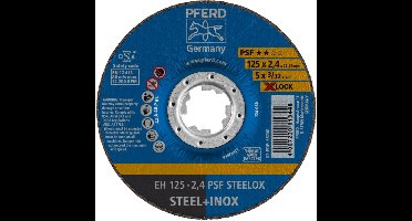 PFERD TOOLS SNIJSCHIJF EH 125-2,4 PSF STEELOX/X-LOCK
