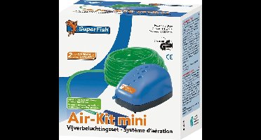 Superfish Air Kit Mini - Aquarium & Vijver - Beluchting - Met luchtsteen en 5 m luchtslang