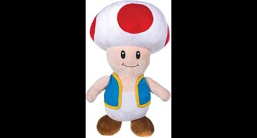 Toad - Super Mario Bros Mini Pluche Knuffel 19 cm