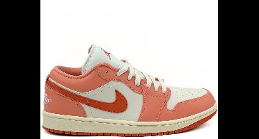 Jordan Air Jordan 1 Low - Sneakers - Maat 41 - Sail/Light Madder Root/Pale Ivory - Air Jordan 1 - Lifestyle - Dames Sneakers voor Vrouwen