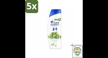 5 x Head & Shoulders – 2-in-1 – Sensitive – 300 ml - Grootverpakking - Anti-roos Shampoo - 2-in-1 Shampoo - Shampoo Tegen Roos - Hydraterende Shampoo - Dagelijkse Shampoo