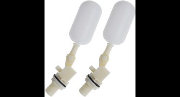 KARZO - 2 stks 3/4 "25mm Float Kogelkraan Afsluiten Automatische Vullen Feed Aquarium Fish Tank Luchtbevochtiger Mini Water Tank