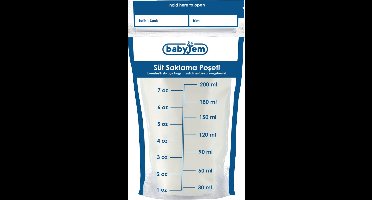 Bewaarzakjes Babyjem Moedermelk 25st