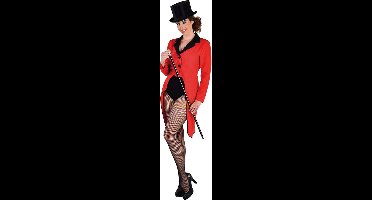 Dans & Entertainment Kostuum | Circus Slipjas Dressuur Ankie Rood Vrouw | Large | Carnaval kostuum | Verkleedkleding