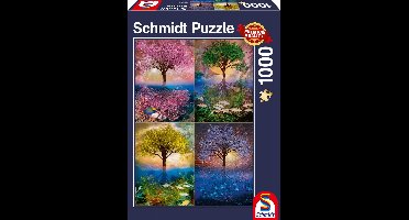 Schmidt Puzzle Legpuzzel Magische Boom Bij Het Meer 1000 Stukjes