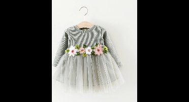 Baby Garden baby jurkje Grijs maat 92