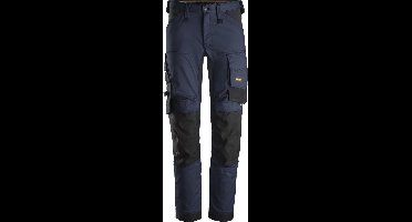 Snickers 6341 AllroundWork, Stretch Werkbroek - Donker Blauw/Zwart - 46