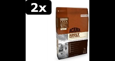 2x ACANA ADULT LARGE BREED 11,4KG