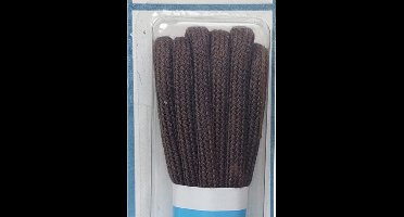 Cordial Veter - Donker Bruin - Rond - Koord Veters - Lengte 90 cm - Dikte 4 mm - Schoenveter
