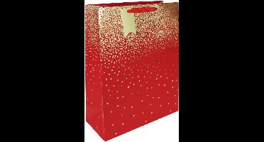 Clairefontaine Kerst cadeautas 'Sterrenregen rood