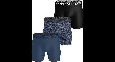 Bjorn Borg 3-pack heren boxershort - Sports Microfiber - M - Zwart