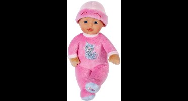 BABY born voor Baby’s Sleepy Roze (30 cm) - zacht lichaam - geïntegreerde rammelaar - geschikt vanaf de geboorte