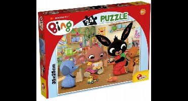 Lisciani - Bing - puzzel - at the supermarket! - 24 stukjes