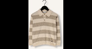 MAYORAL L/s Knit Polo Polo's & T-shirts Jongens - Polo shirt - Beige - Maat 122