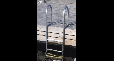 Zwemtrap Aluminium 5 Treden