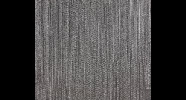 Dutch Wallcoverings Schuimvinyl uni - zilver