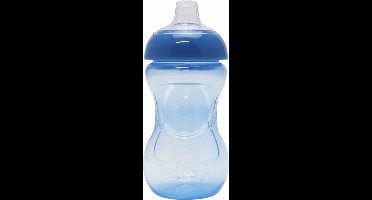 Nuby Beker Mini Easy Grip Blauw 180ml 4mnd+