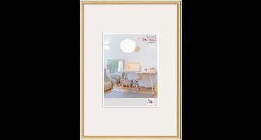 Walther New Lifestyle - Kunststof lijst - Fotoformaat 29,7x42 cm (DIN A3) - Kunstglas - Goud