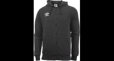 Umbro Small Logo Sweatshirt Met Rits Zwart 8 Years Jongen