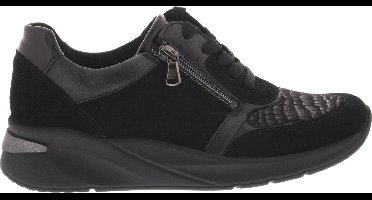 Dames Veterschoenen Waldlaufer Dilara 715h02-400-001 Zwart - Maat 7