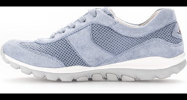 Gabor rollingsoft sensitive 46.966.66 - dames rollende wandelsneaker - blauw - maat 37.5 (EU) 4.5 (UK)