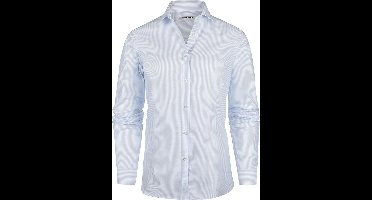 Steppin' Out Blouse Lauren Oxford gestreept Light Blue - Maat XL - Heren