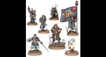 Warhammer 40.000 40k - Astra Militarum - Krieg Command Squad - 47-72
