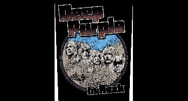 Deep Purple - In Rock Rugpatch - Zwart