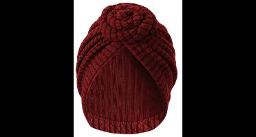 Scoby - Tulband - Dames Hoofdwrap - Hoofddoek - Head Wrap - Slaapmuts - Chemo Muts - Rood