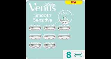 Gillette Venus Smooth Sensitive Voor Vrouwen Scheermesjes - 8 stuks