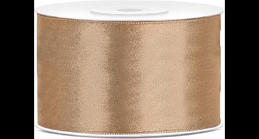 Satijn Lint Goud 38mm 25m
