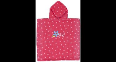 Lief! Girl - Kinderponcho - 60x120 cm - Katoen - Roze