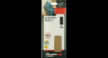 Piranha schuurstroken 230x93mm – K150 (10 st.)