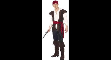 Compleet piratenpak | Piraat kostuum maat M (48-50)