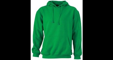 James and Nicholson Unisex Hooded Sweatshirt (Fern Green)