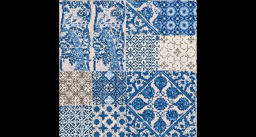 TEGEL BEHANG | Patchwork - meerkleurig - A.S. Création Metropolitan Stories