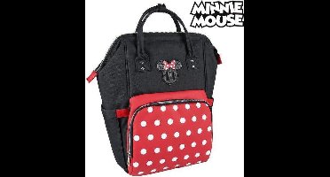 Rugtas Minnie Mouse Zwart Rood