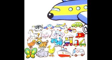 Simply for kids Houten magnetische figuren