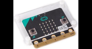 Whadda Micro:bit® starterkit, complete educatieve set voor beginners in programmeren en elektronica, met Python en Block Editor, met breadboard, ledmatrix, Bluetooth BLE, Raspberry Pi compatibiliteit, ideaal voor thuis- en klasgebruik