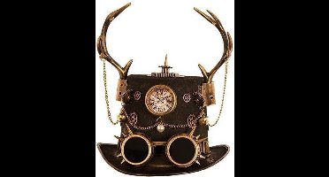Steampunk Hoed met gewei