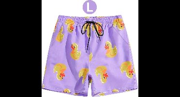 Bovista Zwembroek Heren - Zwem Broek Mannen - Badkleding - Zwemmen - Jongens - Swimming Shorts - Zomerbroek - Violet - Maat L