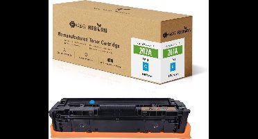 G&G REBORN 207A gereviseerde Tonercartridge Geschikt voor HP 207A W2211A 207X W2211X cyaan
