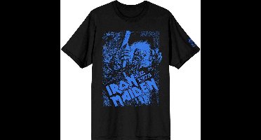 Iron Maiden - Est. 1975 No Prayer Grave Heren T-shirt - S - Zwart