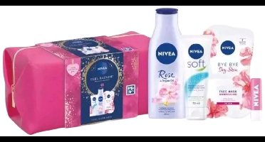 Nivea Feel Radiant cadeauset - 295 ml