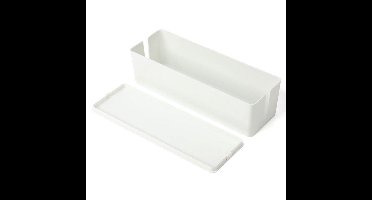 Orico - Compacte stekkerdoos beschermer – Kabelmanagement – Kabelbox - Extra veiligheid voor Kinderen/Huisdieren – Warmtebestendig ABS-materiaal - Wit