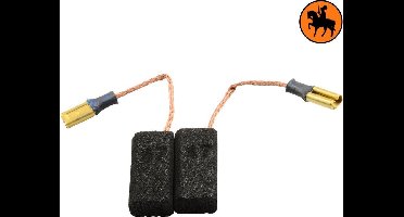 Koolborstelset voor Hitachi frees/zaag G 13SD - 6,5x9x17mm