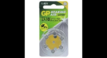 GP ZA10 Hoorapparaat Knoopcel Zinc Air Batterij